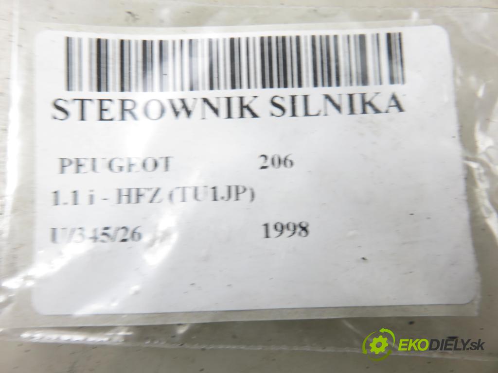 PEUGEOT 206 liftback (2A/C) HB 1998 44,00 1.1 i - HFZ (TU1JP) 1124,00 řídící jednotka motora 9632559380 ; IAW1AP80
