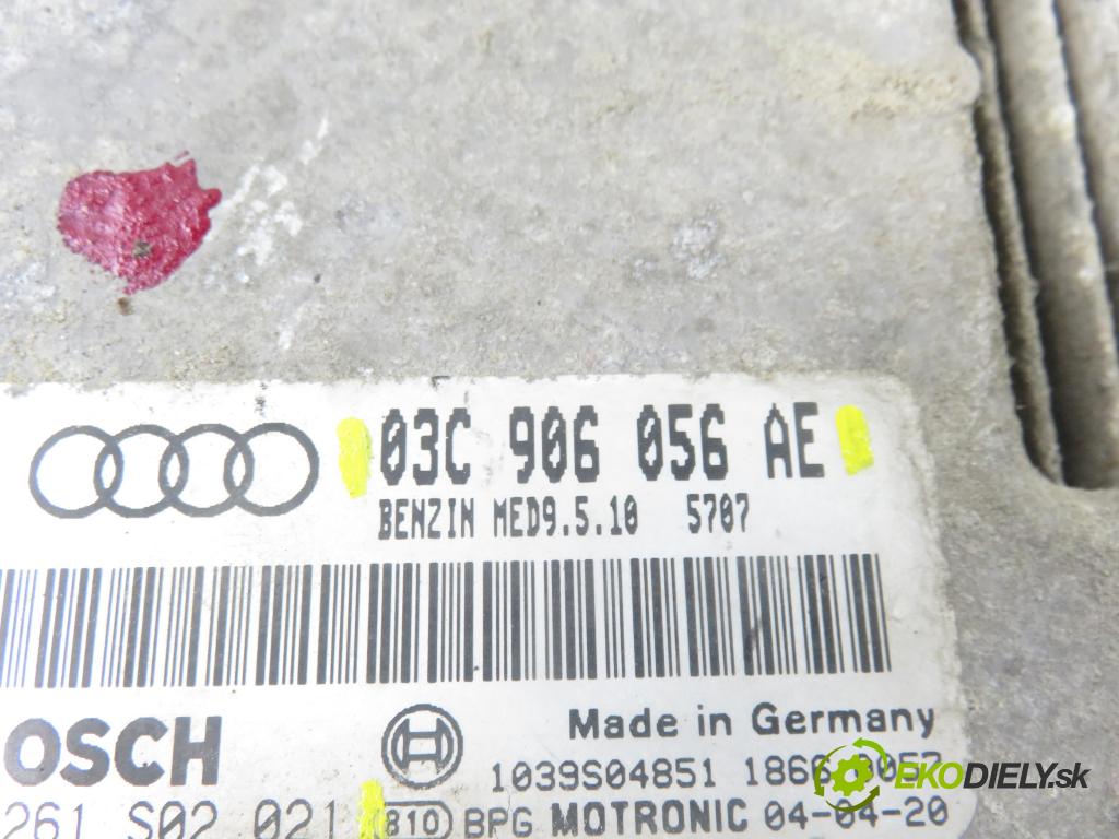 AUDI A3 (8P1) HB 2007 85,00 1.6 FSI - BAG 1598,00 Riadiaca jednotka Motor 03C906056AE ; 0261S02021