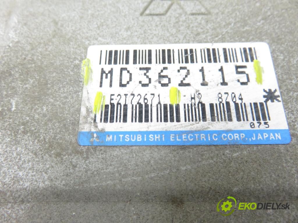 MITSUBISHI SPACE STAR nadwozie wielkoprzestrzenne (MPV) (DG_A) MINIVAN 1999 87,00 1.8 GDI (DG5A) - 4G93 (GDI) 1834,00 Riadiaca jednotka Motor MD362115 ; E2T72671