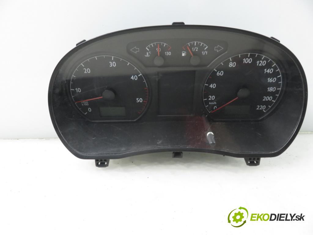 VW POLO (9N_) HB 2003 47,00 1.9 SDI - ASY 1896,00 prístrojovka elektrický 6Q0920800E ; 110080124006