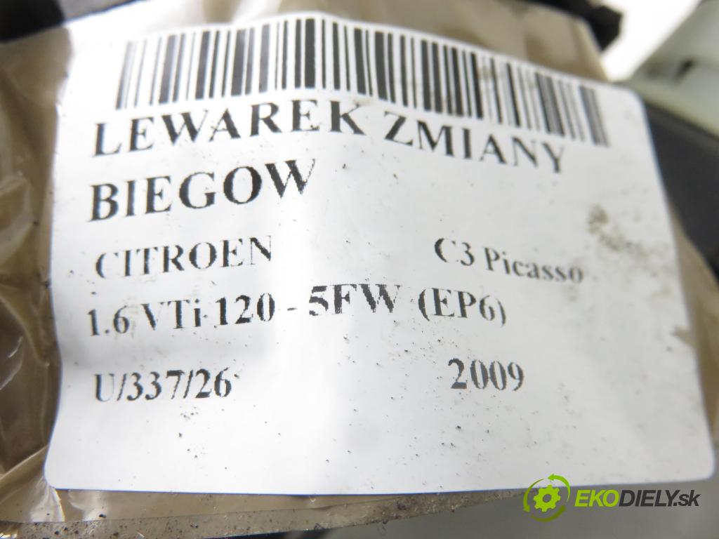 CITROEN C3 Picasso MINIVAN 2009 88,00 1.6 VTi 120 - 5FW (EP6) 1598,00 ZVEDÁK: 9688833580