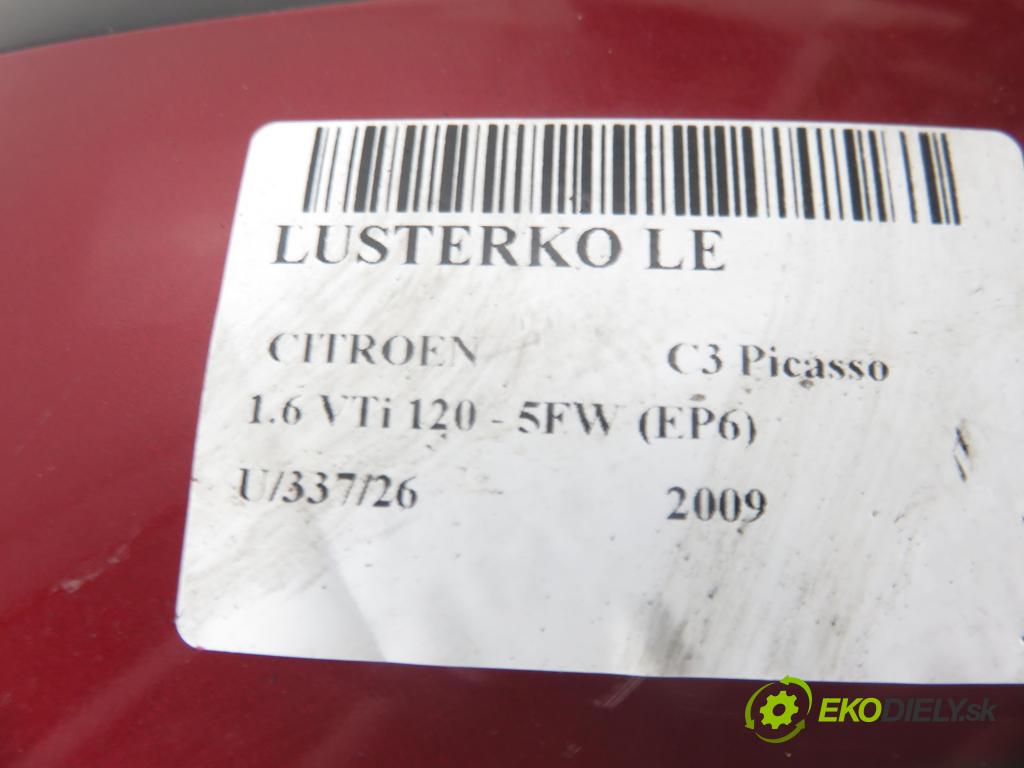 CITROEN C3 Picasso MINIVAN 2009 88,00 1.6 VTi 120 - 5FW (EP6) 1598,00 zpětné zrcátko LE