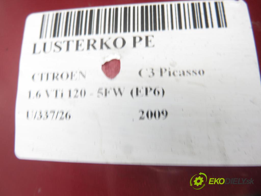 CITROEN C3 Picasso MINIVAN 2009 88,00 1.6 VTi 120 - 5FW (EP6) 1598,00 zpětné zrcátko