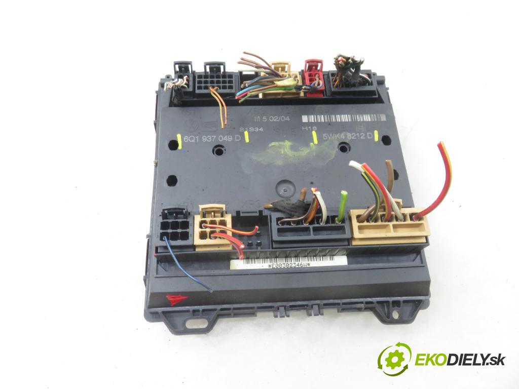 VW POLO (9N_) HB 2003 47,00 1.9 SDI - ASY 1896,00 MODUL komfortu 6Q1937049D ; 5WK48212D