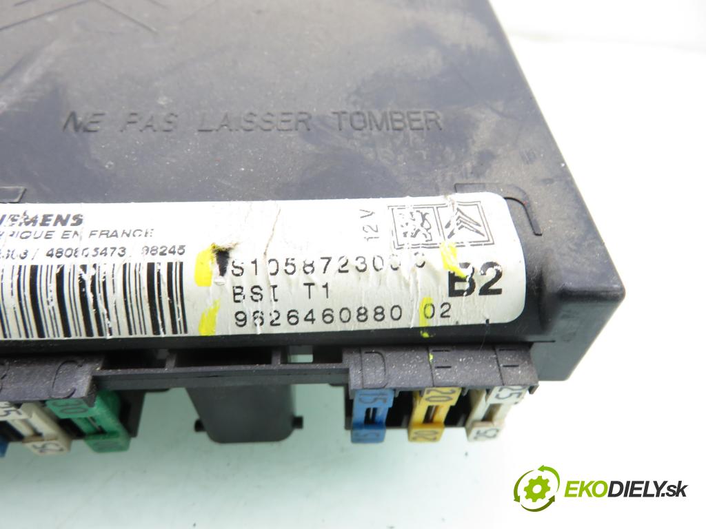 PEUGEOT 206 liftback (2A/C) HB 1998 44,00 1.1 i - HFZ (TU1JP) 1124,00 MODUL BSI S105872300C ; 9626460880