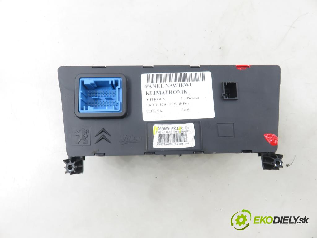 CITROEN C3 Picasso MINIVAN 2009 88,00 1.6 VTi 120 - 5FW (EP6) 1598,00 Panel topení KLIMATRONIK 966863912XU
