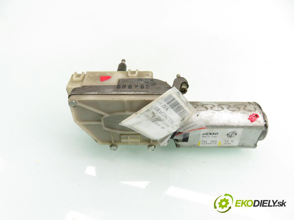 FIAT SEICENTO / 600 (187_) HB 2006 40,00 1.1 (187AXB, 187AXB1A) - 187 A1.000 1108,00 motorek stěrače ZADNÍ: 64343016