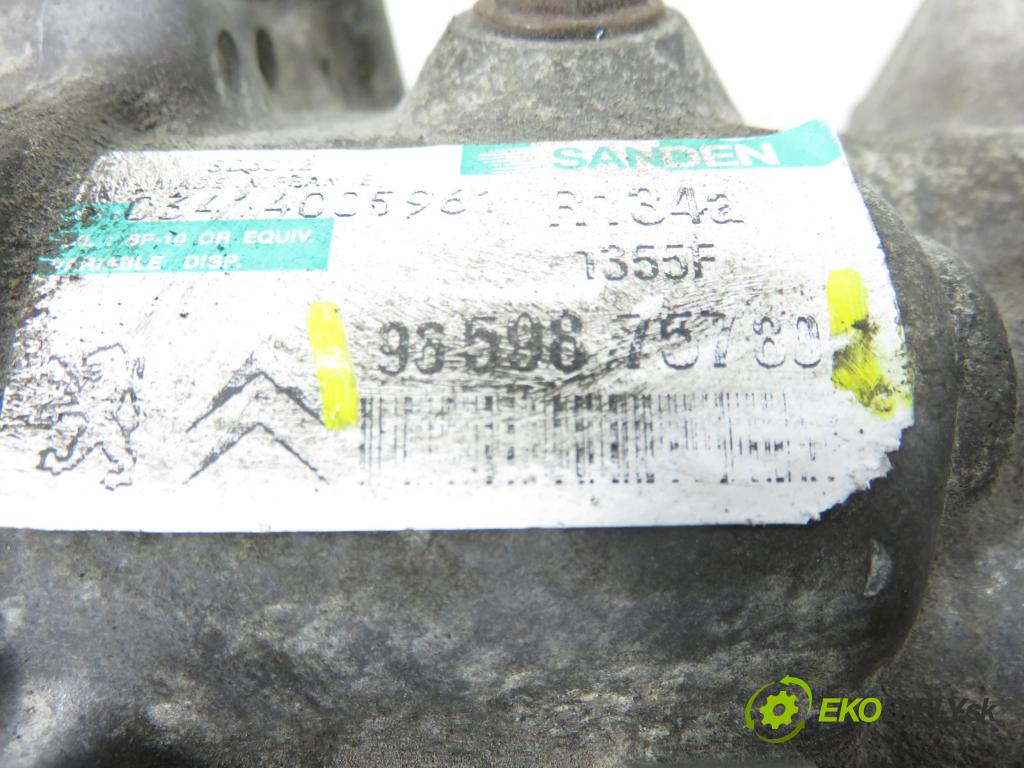 CITROEN C3 Picasso MINIVAN 2009 88,00 1.6 VTi 120 - 5FW (EP6) 1598,00 KOMPRESOR: klimatizace 9659875780 (Kompresor klimatizace)
