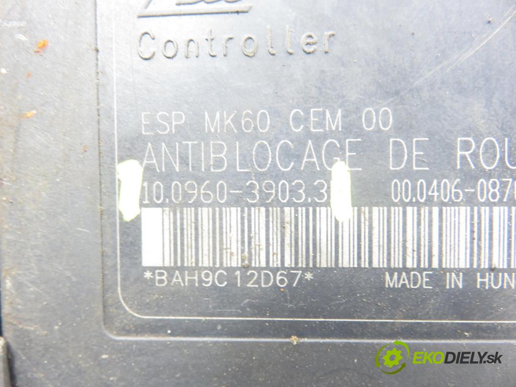 CITROEN C3 Picasso MINIVAN 2009 88,00 1.6 VTi 120 - 5FW (EP6) 1598,00 Pumpa ABS 9665370880 ; 10020603594 ; 10096039033 (Pumpa ABS)