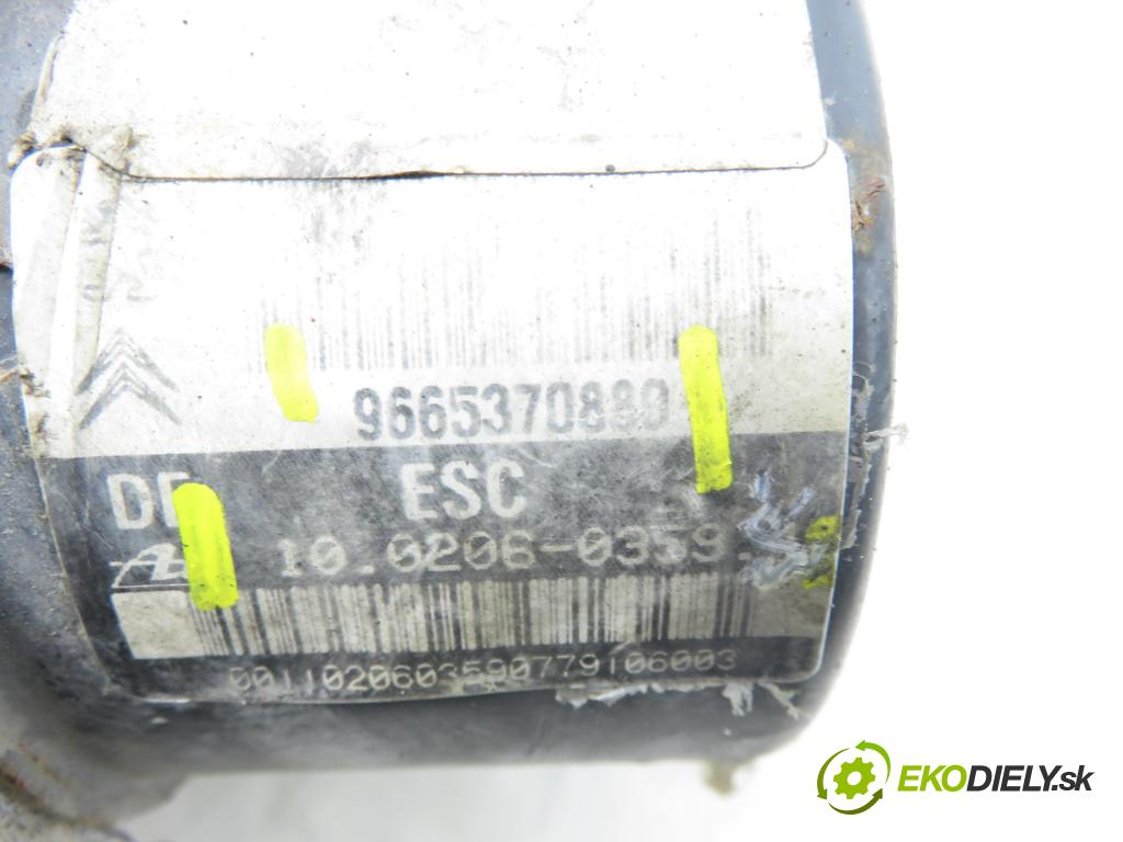 CITROEN C3 Picasso MINIVAN 2009 88,00 1.6 VTi 120 - 5FW (EP6) 1598,00 Pumpa ABS 9665370880 ; 10020603594 ; 10096039033 (Pumpa ABS)