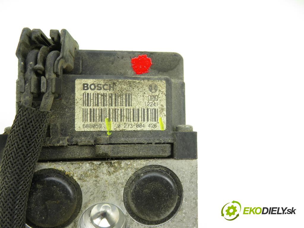 FIAT SEICENTO / 600 (187_) HB 2006 40,00 1.1 (187AXB, 187AXB1A) - 187 A1.000 1108,00 pumpa ABS 000717047566 ; 15246556475 ; 0273004426 (Pumpa ABS)