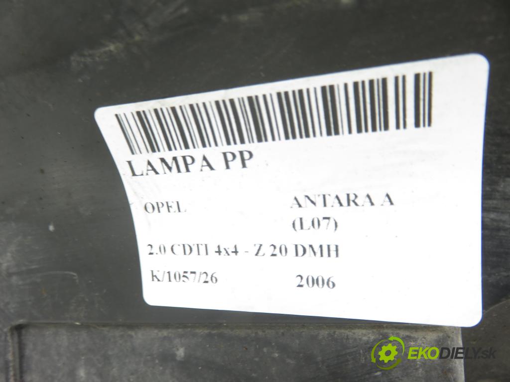 OPEL ANTARA A (L07) SUV 2006 110,00 2.0 CDTI 4x4 - Z 20 DMH 1991,00 Svetlo PP