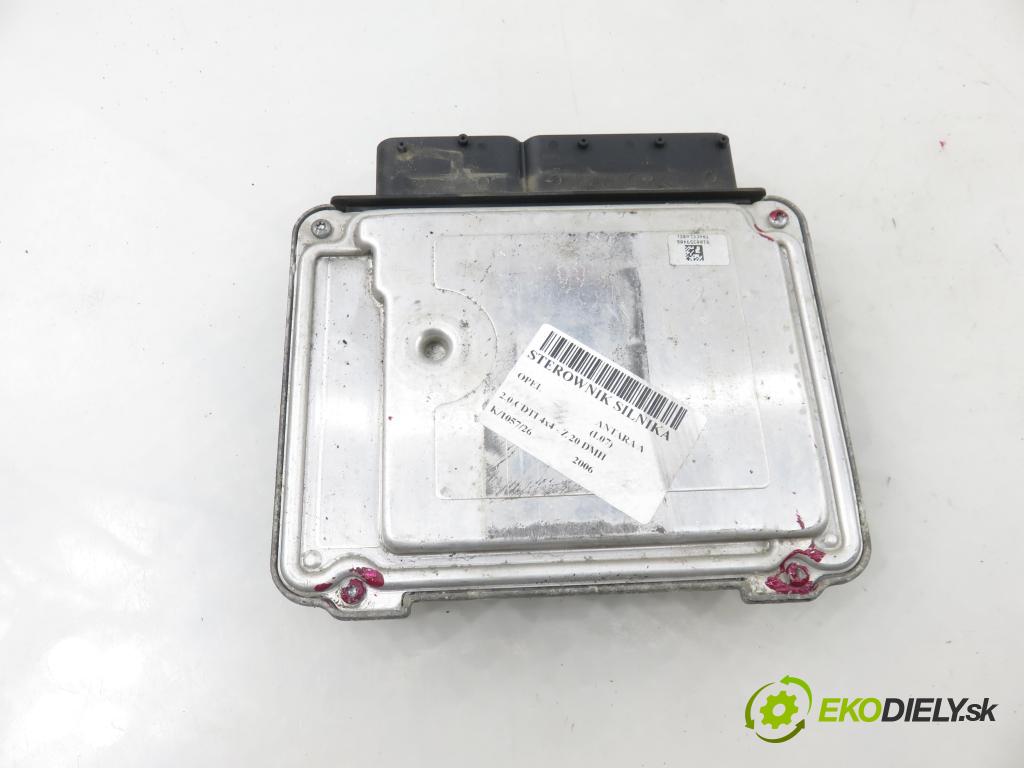OPEL ANTARA A (L07) SUV 2006 110,00 2.0 CDTI 4x4 - Z 20 DMH 1991,00 Riadiaca jednotka Motor 96813187 ; 96814427 ; 0281012695