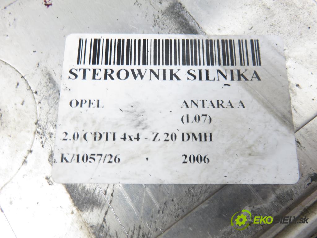 OPEL ANTARA A (L07) SUV 2006 110,00 2.0 CDTI 4x4 - Z 20 DMH 1991,00 řídící jednotka motora 96813187 ; 96814427 ; 0281012695