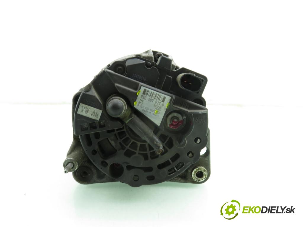 AUDI A3 (8P1) HB 2007 85,00 1.6 FSI - BAG 1598,00 Alternátor 03C903023D ; 0124325128 (Alternátor)