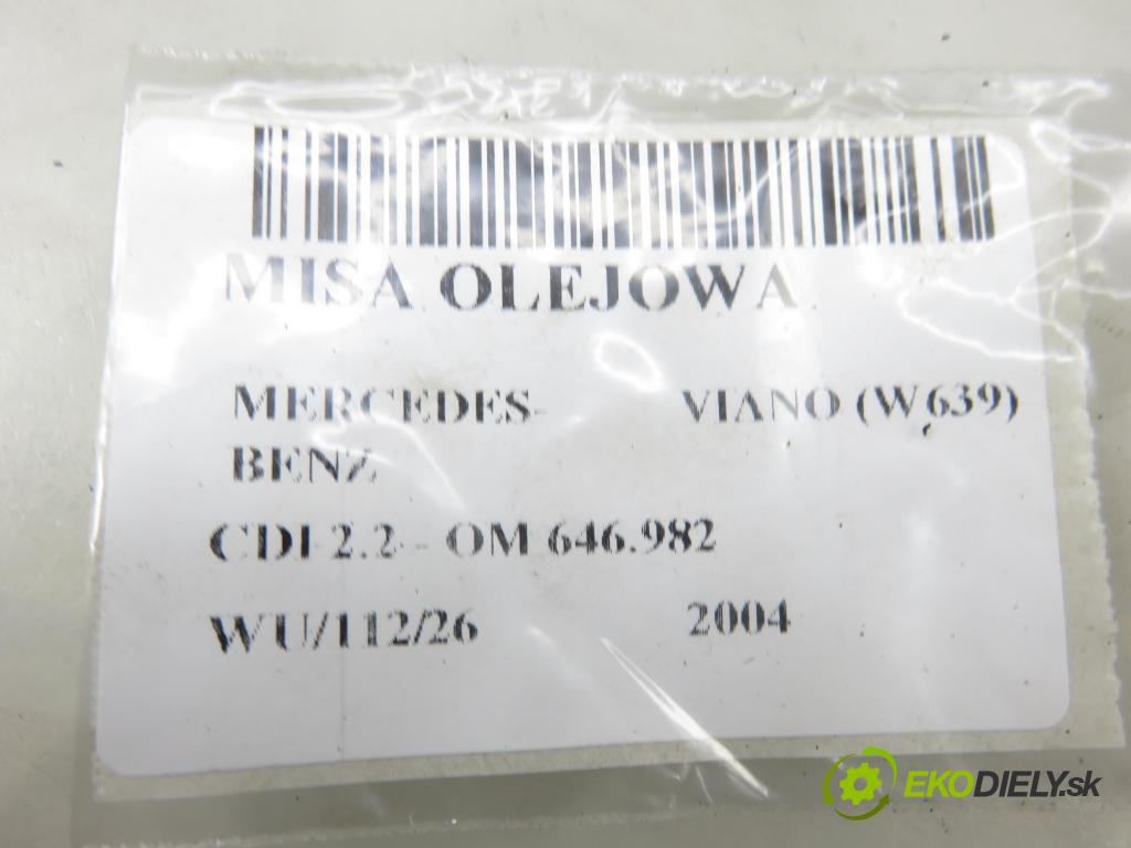 MERCEDES-BENZ VIANO (W639) VAN 2004 110,00 CDI 2.2 - OM 646.982 2148,00 vana olejová 6460140402 (Olejová vana)