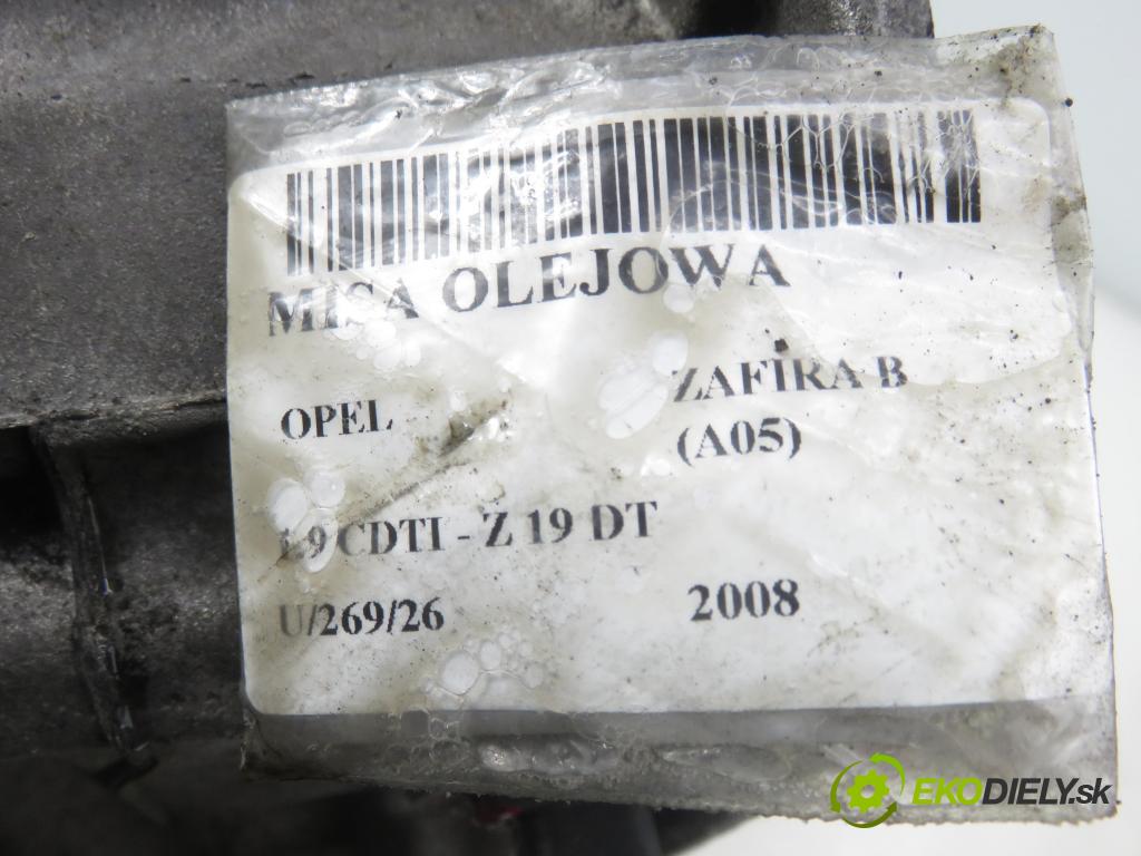 OPEL ZAFIRA B (A05) MINIVAN 2008 88,00 1.9 CDTI - Z 19 DT 1910,00 vana olejová 55194355 (Olejová vana)