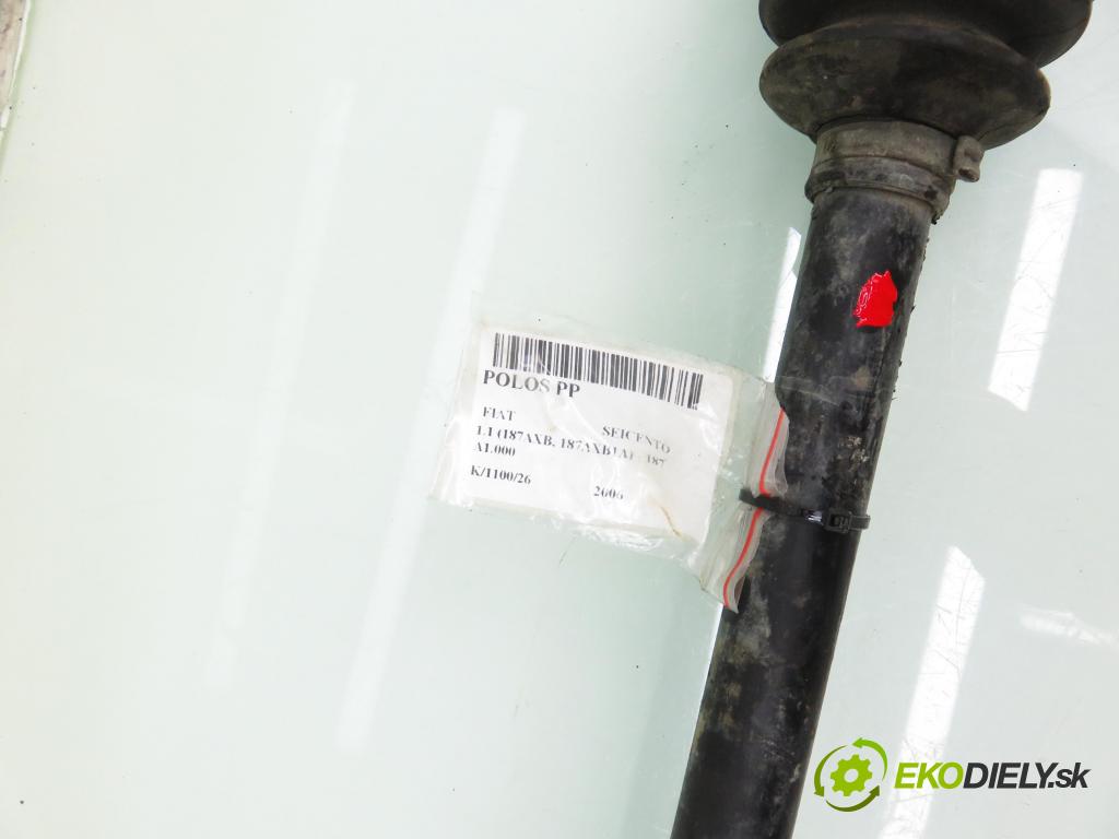 FIAT SEICENTO / 600 (187_) HB 2006 40,00 1.1 (187AXB, 187AXB1A) - 187 A1.000 1108,00 poloos PP