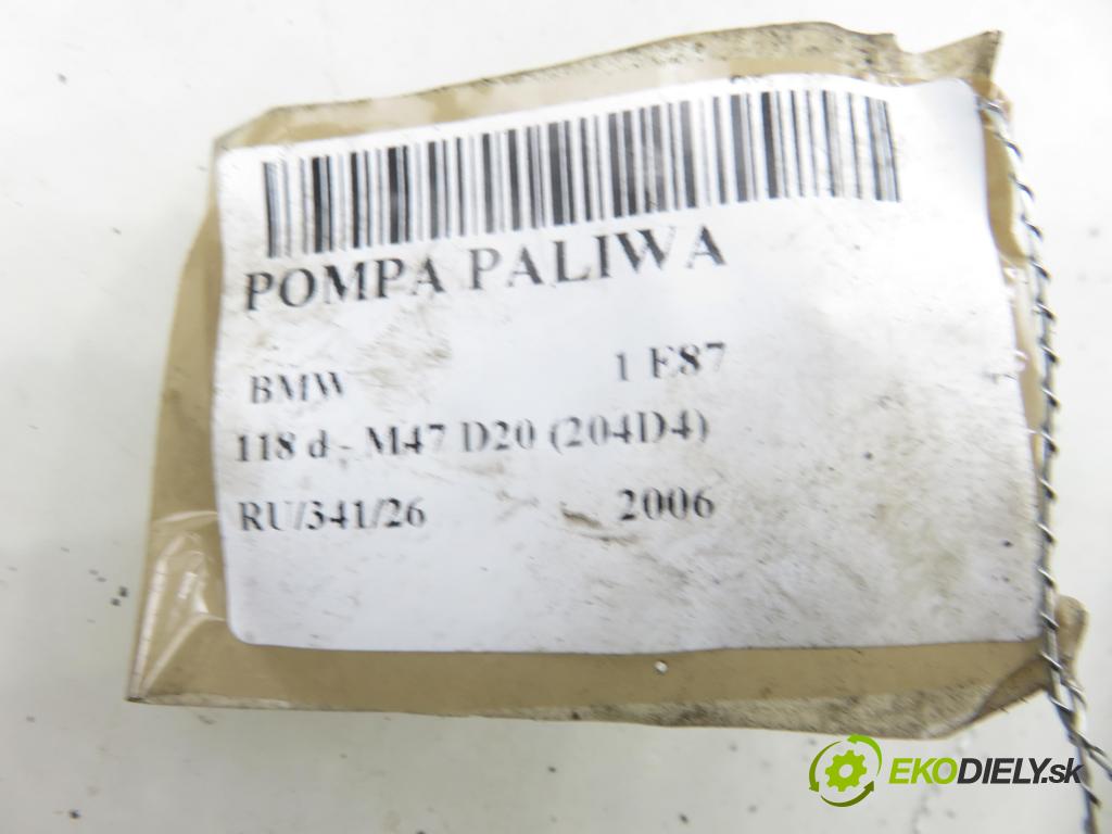 BMW 1 (E87) HB 2006 90,00 118 d - M47 D20 (204D4) 1995,00 Pumpa paliva A2C53043417C