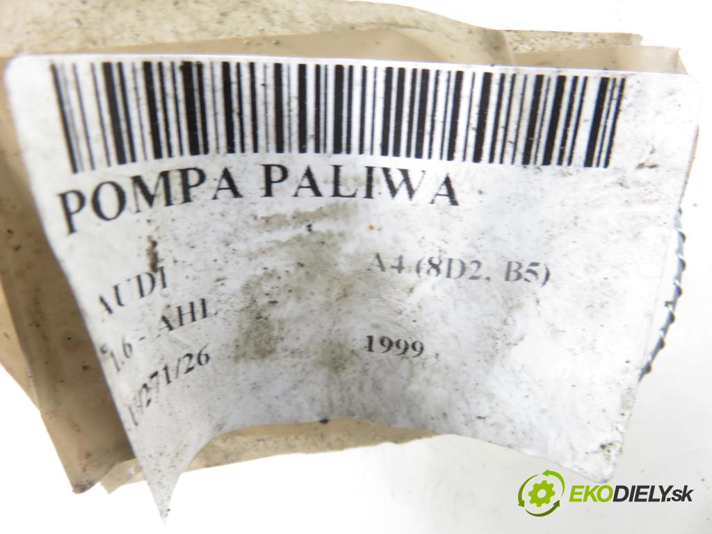 AUDI A4 (8D2, B5) SEDAN 1999 74,00 1.6 - AHL 1595,00 Pumpa paliva 8D0201319