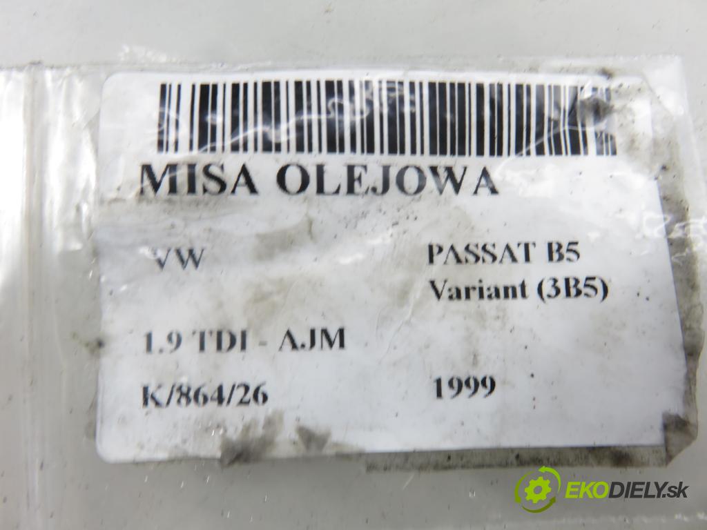 VW PASSAT B5 Variant (3B5) KOMBI 1999 85,00 1.9 TDI - AJM 1896,00 vana olejová 06B103603N (Olejová vana)