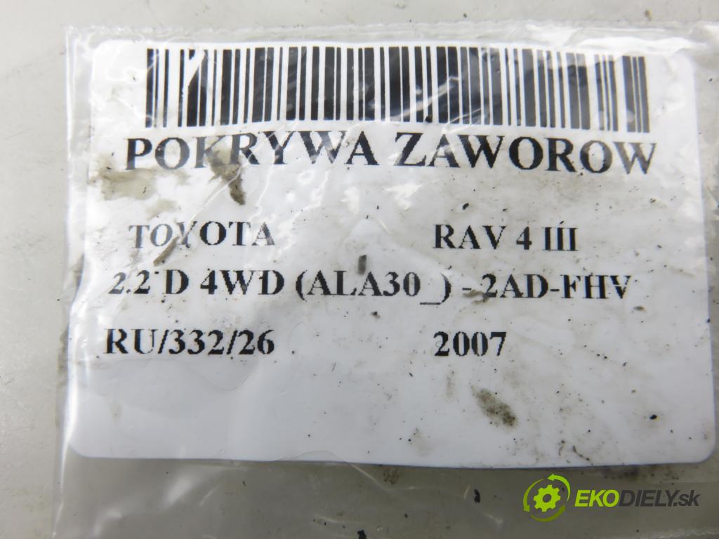 TOYOTA RAV 4 III (_A3_) SUV 2007 130,00 2.2 D 4WD 177 - 2AD-FHV 2231,00 Kryt Ventilov