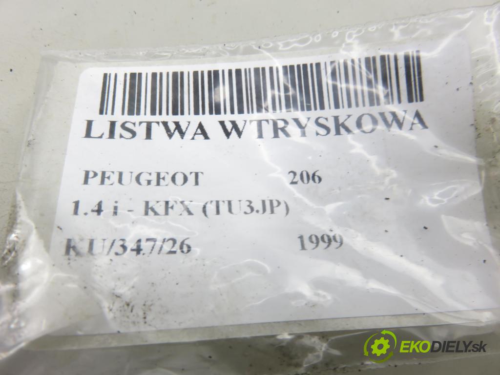 PEUGEOT 206 liftback (2A/C) HB (LONG) 1999 55,00 1.4 i - KFX (TU3JP) 1361,00 lišta vstřikovací 9628982980C (Vstřikovací lišta)
