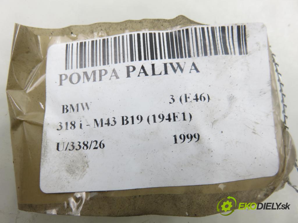 BMW 3 (E46) SEDAN 1999 87,00 318 i 118 - M43 B19 (194E1) 1895,00 Pumpa paliva 1183780