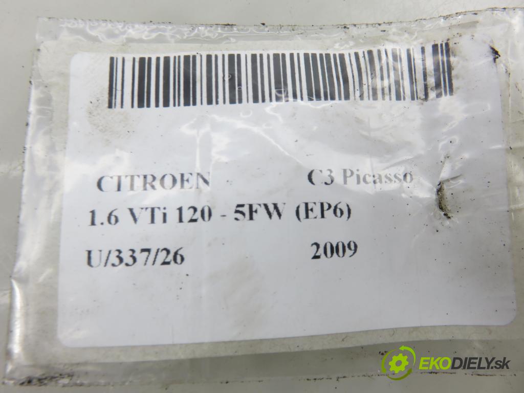 CITROEN C3 Picasso MINIVAN 2009 88,00 1.6 VTi 120 - 5FW (EP6) 1598,00 Pružina ZADNÍ: