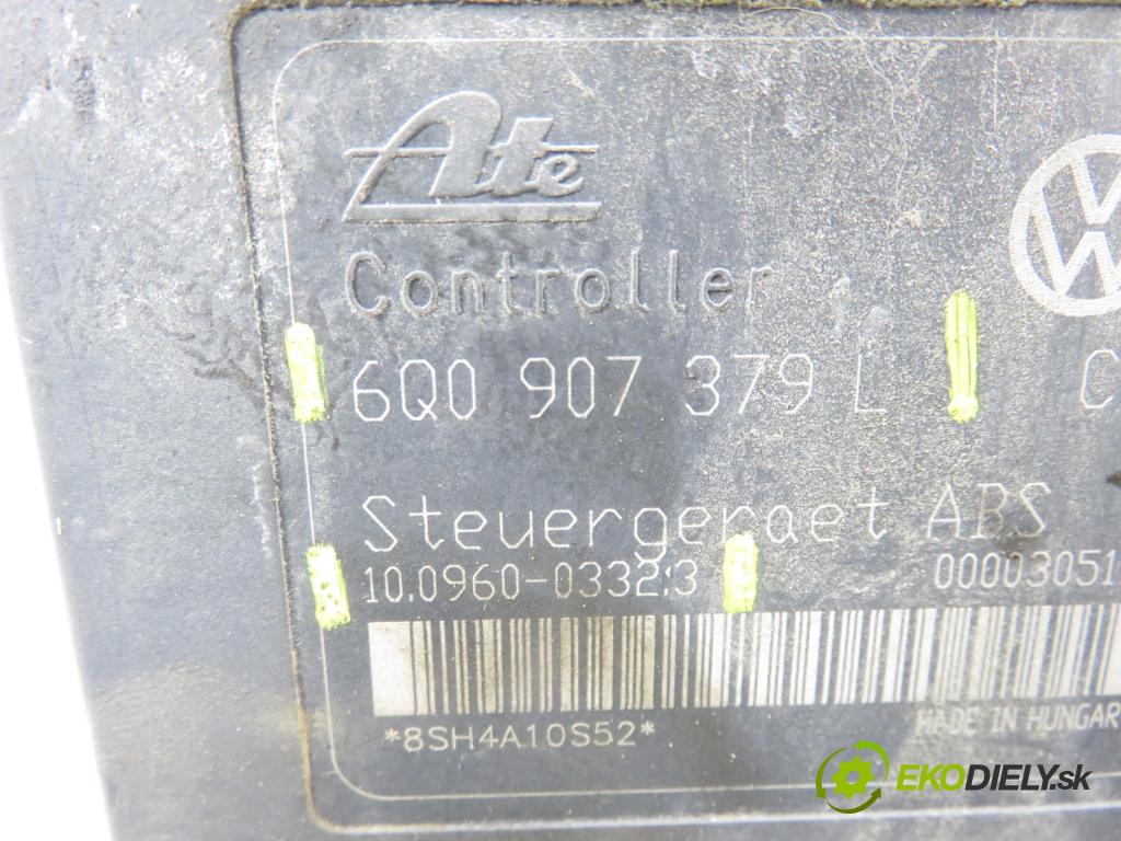 VW POLO (9N_) HB 2003 47,00 1.9 SDI - ASY 1896,00 pumpa ABS 6Q0614117H ; 10020600714 ; 6Q0907379L (Pumpa ABS)