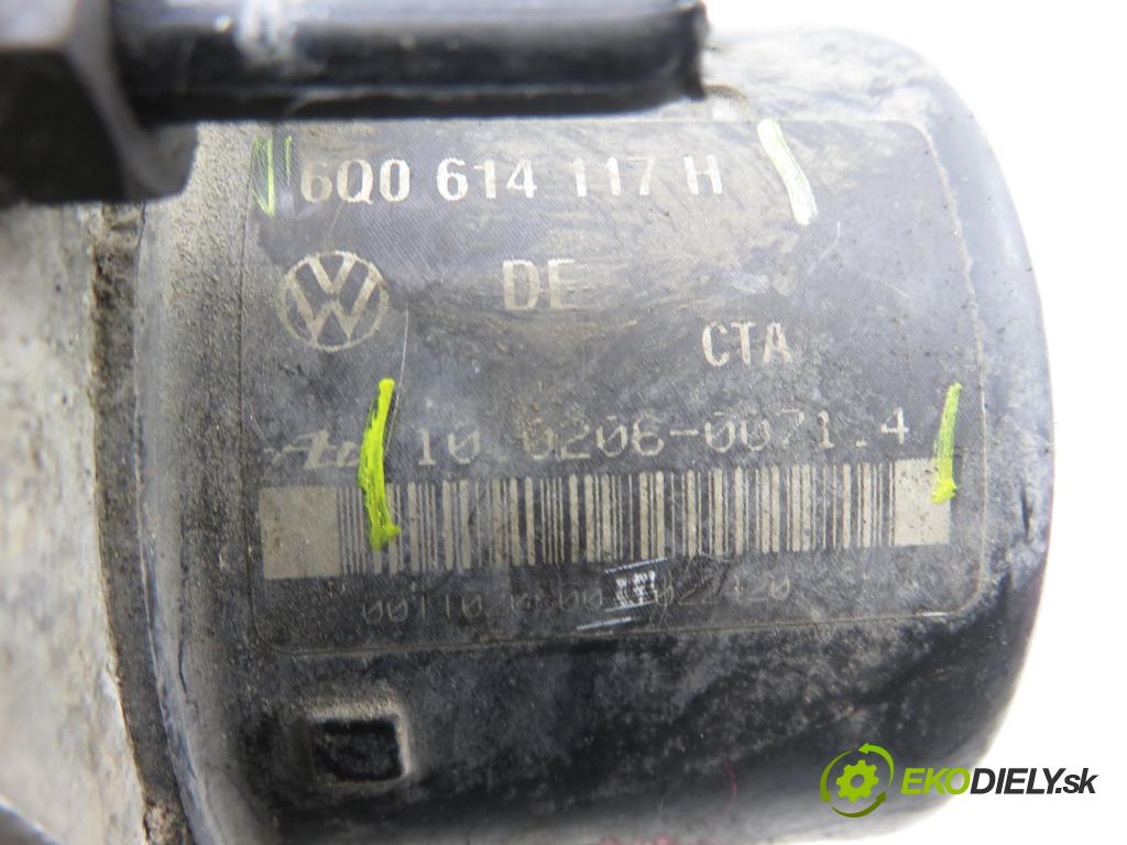 VW POLO (9N_) HB 2003 47,00 1.9 SDI - ASY 1896,00 pumpa ABS 6Q0614117H ; 10020600714 ; 6Q0907379L (Pumpa ABS)