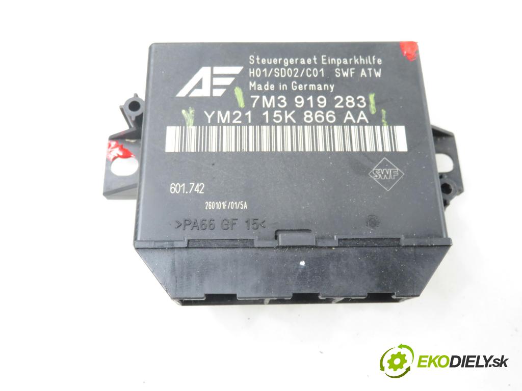 SEAT ALHAMBRA (7V8, 7V9) MINIVAN 2001 85,00 1.9 TDI PD 115 - AUY 1896,00 MODUL 7M3919283 ; YM2115K866AA