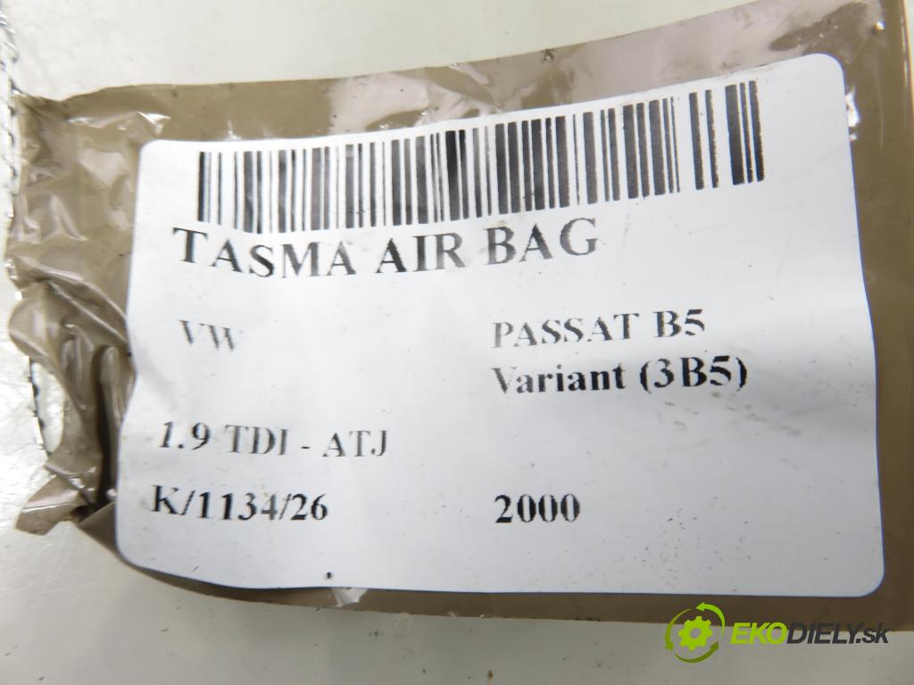 VW PASSAT B5 Variant (3B5) KOMBI 2000 85,00 1.9 TDI - ATJ 1896,00 PÁSKA: air BAG 1J0959654AP