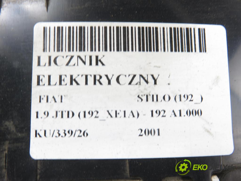 FIAT STILO (192_) HB 2001 85,00 1.9 JTD 115 - 192 A1.000 1910,00 prístrojovka elektrický 46759970 ; 1FCF10849BE