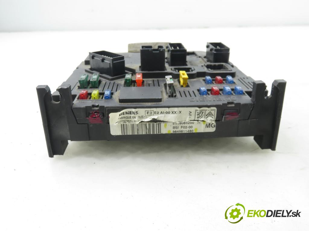CITROEN C3 I (FC_) HB 2003 50,00 1.4 HDi - 8HX (DV4TD) 1398,00 MODUL BSI S118085200H ; 9649811480