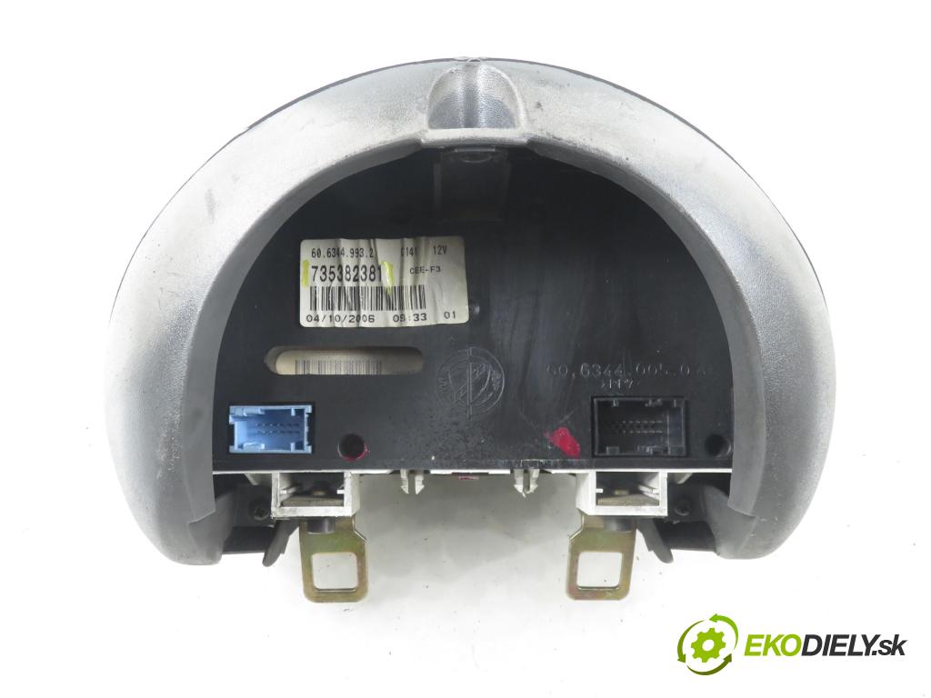FIAT SEICENTO / 600 (187_) HB 2006 40,00 1.1 (187AXB, 187AXB1A) - 187 A1.000 1108,00 Prístrojovka elektrický 735382381