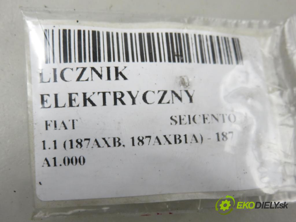 FIAT SEICENTO / 600 (187_) HB 2006 40,00 1.1 (187AXB, 187AXB1A) - 187 A1.000 1108,00 Prístrojovka elektrický 735382381