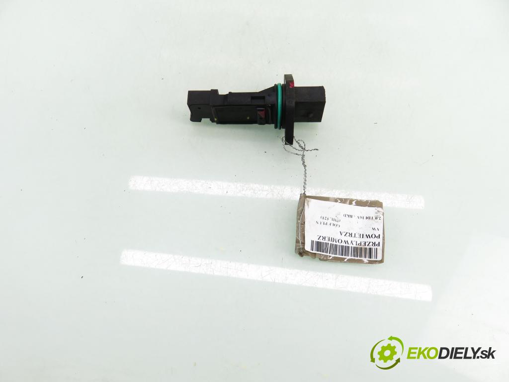 VW GOLF PLUS (5M1, 521) MINIVAN 2006 103,00 2.0 TDI 16V - BKD 1968,00 váha vzduchu vzduchu F00C2G2055