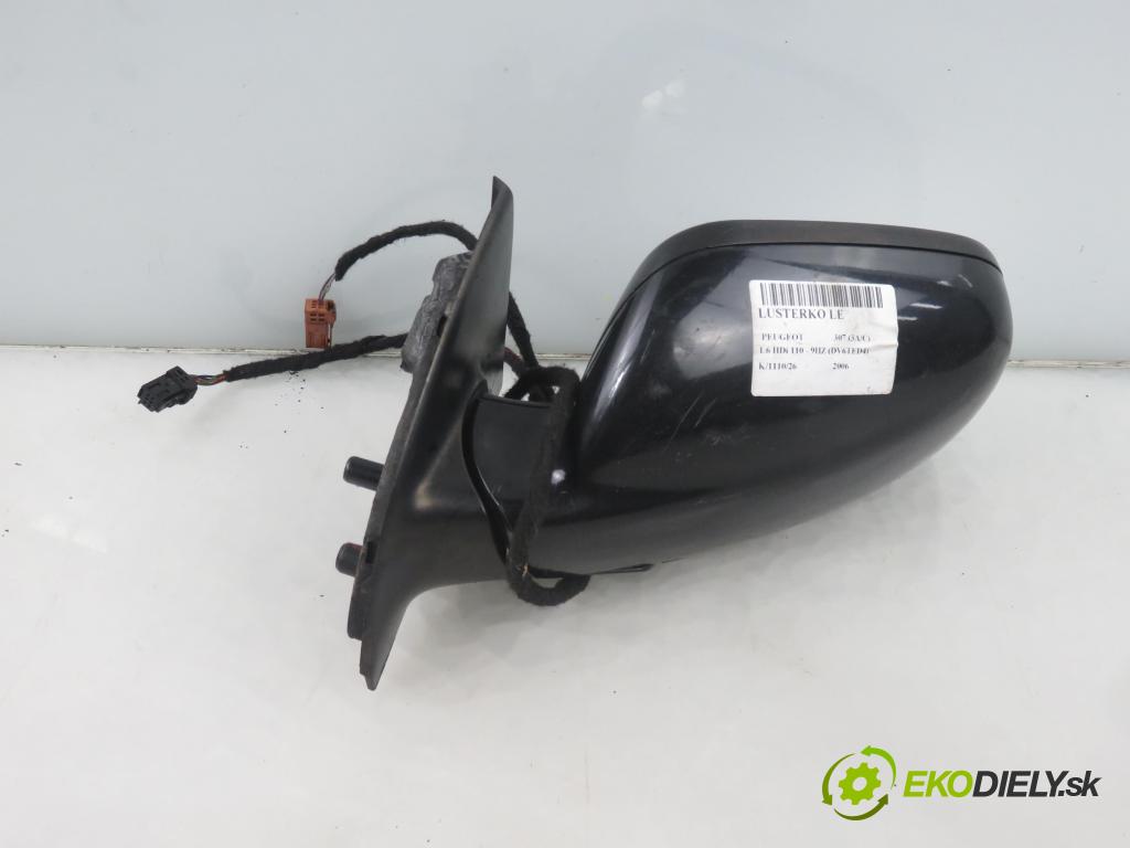 PEUGEOT 307 (3A/C) HB 2007 80,00 1.6 HDi 110 - 9HZ (DV6TED4) 1560,00 zpětné zrcátko LE