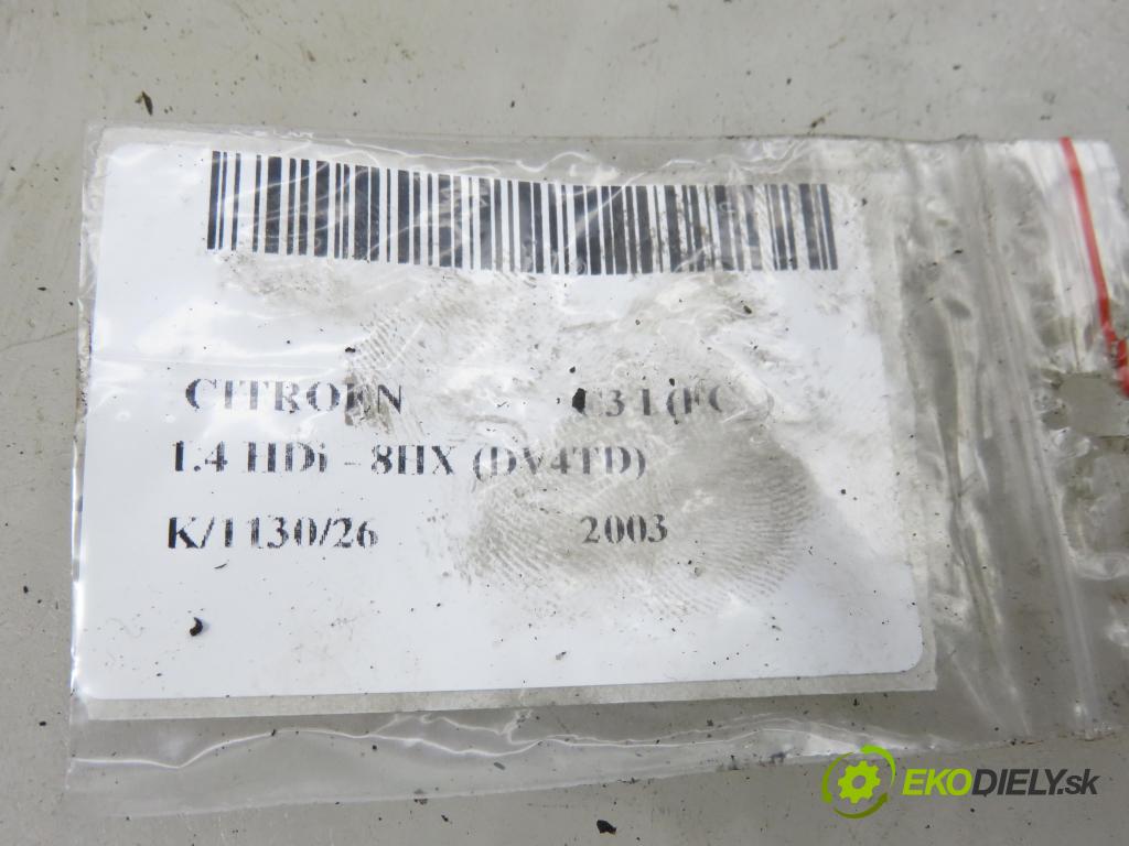 CITROEN C3 I (FC_) HB 2003 50,00 1.4 HDi - 8HX (DV4TD) 1398,00 vstrekovač 9649574480 (Vstrekovač paliva)