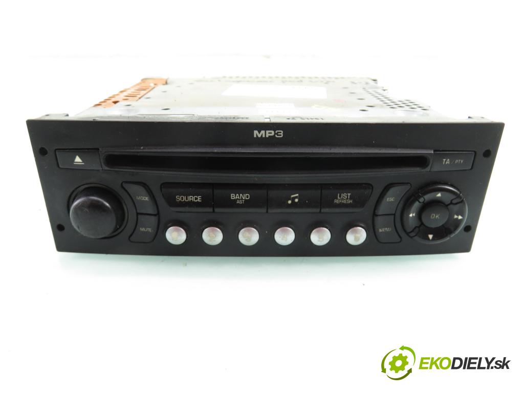 CITROEN C4 Grand Picasso I (UA_) MINIVAN 2008 80,00 1.6 HDi - 9HZ (DV6TED4) 1560,00 RADIO CD 96646223XT