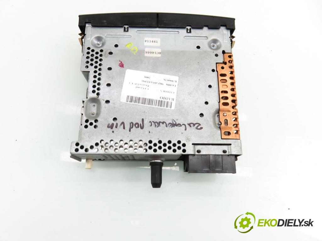 CITROEN C4 Grand Picasso I (UA_) MINIVAN 2008 80,00 1.6 HDi - 9HZ (DV6TED4) 1560,00 RADIO CD 96646223XT