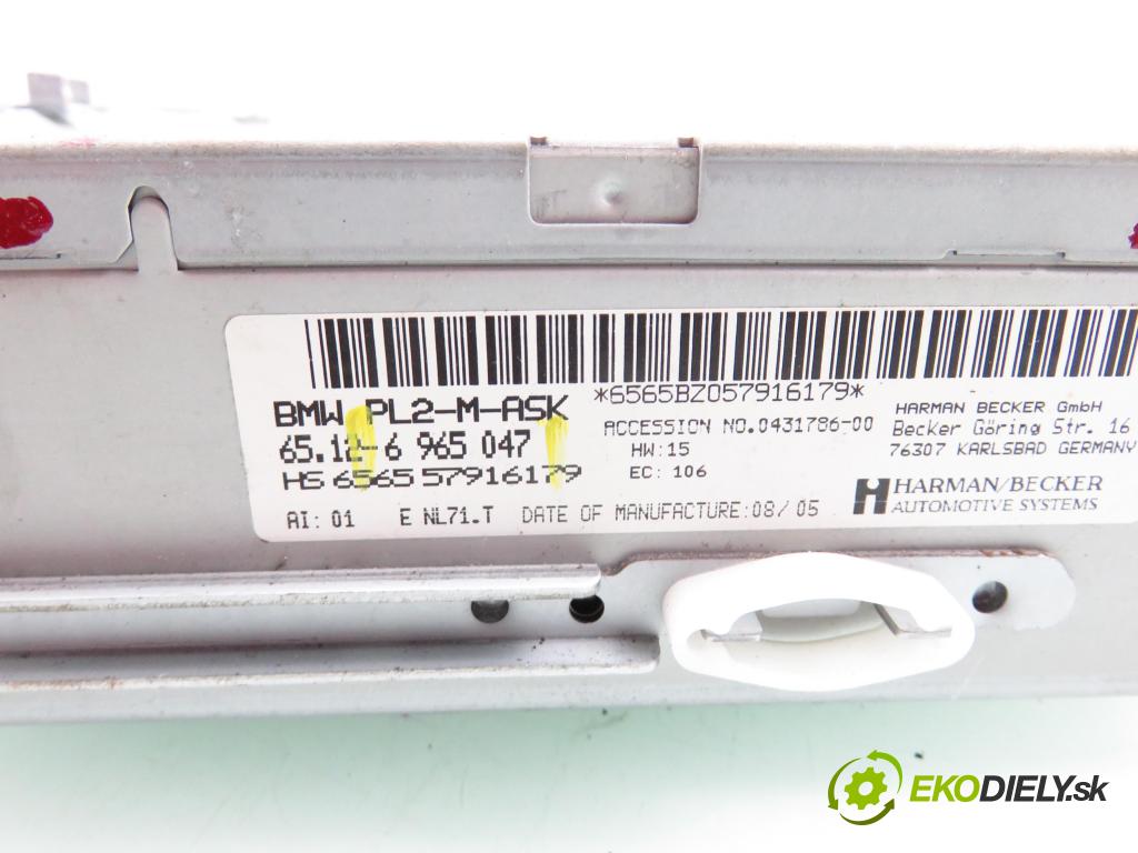 BMW 3 (E90) SEDAN 2005 120,00 320 d - M47 D20 (204D4) 1995,00 čítač navigácie 6965047 (Elektrosúčasti ostatné)