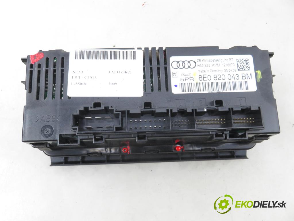 SEAT EXEO (3R2) SEDAN 2009 110,00 1.8 T - CFMA 1781,00 Panel kúrenia 8E0820043BM