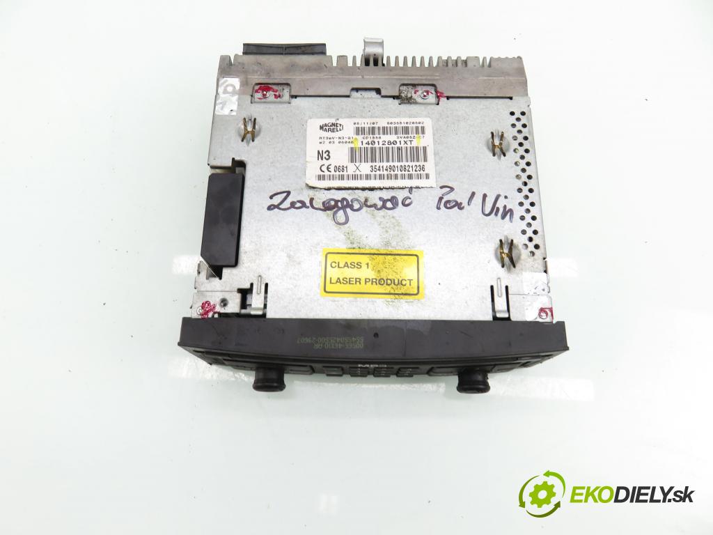 CITROEN C8 (EA_, EB_) MINIVAN 2007 100,00 2.0 HDi 135 - RHR (DW10BTED4) 1997,00 RADIO CD 14012801XT