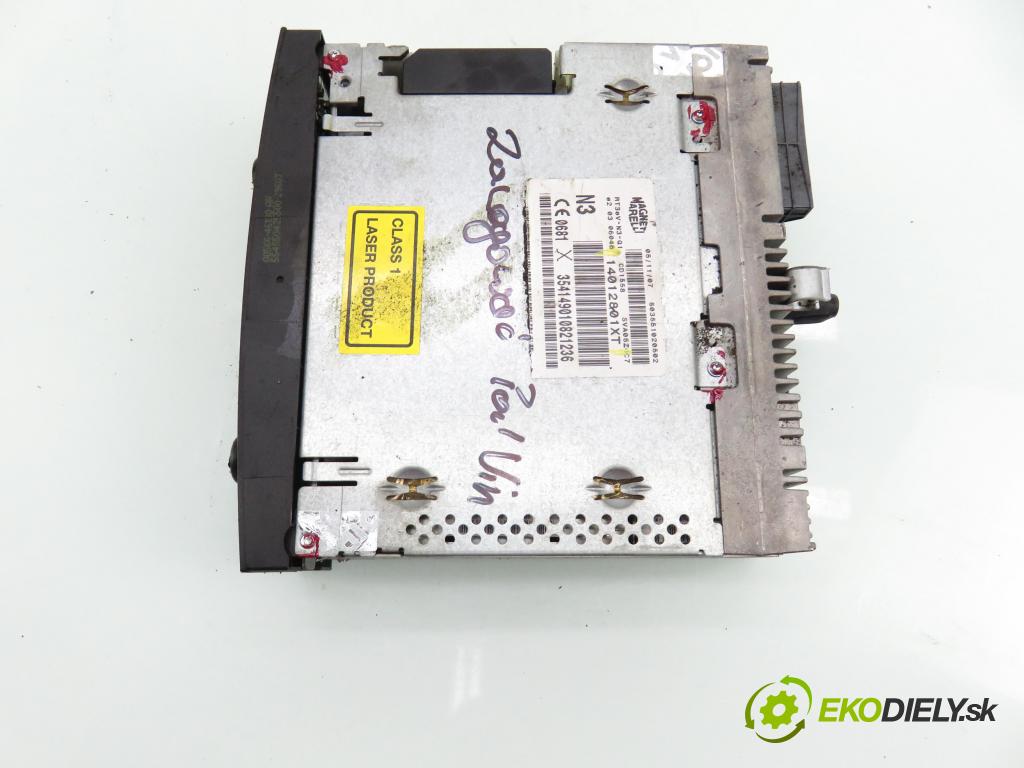 CITROEN C8 (EA_, EB_) MINIVAN 2007 100,00 2.0 HDi 135 - RHR (DW10BTED4) 1997,00 RADIO CD 14012801XT