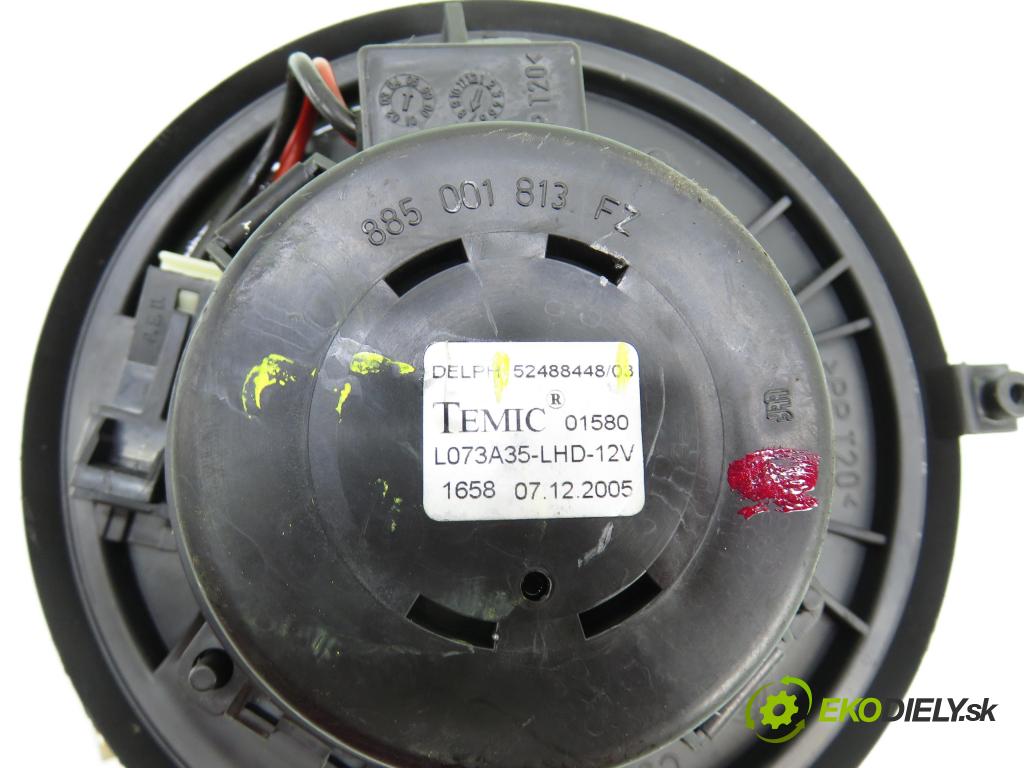 ALFA ROMEO 147 (937_) HB 2006 88,00 1.9 JTDM 8V (937.AXD1A, 937.AXU1A, 937.BXU1A) - 93 1910,00 Ventilátor vetráku 52488448