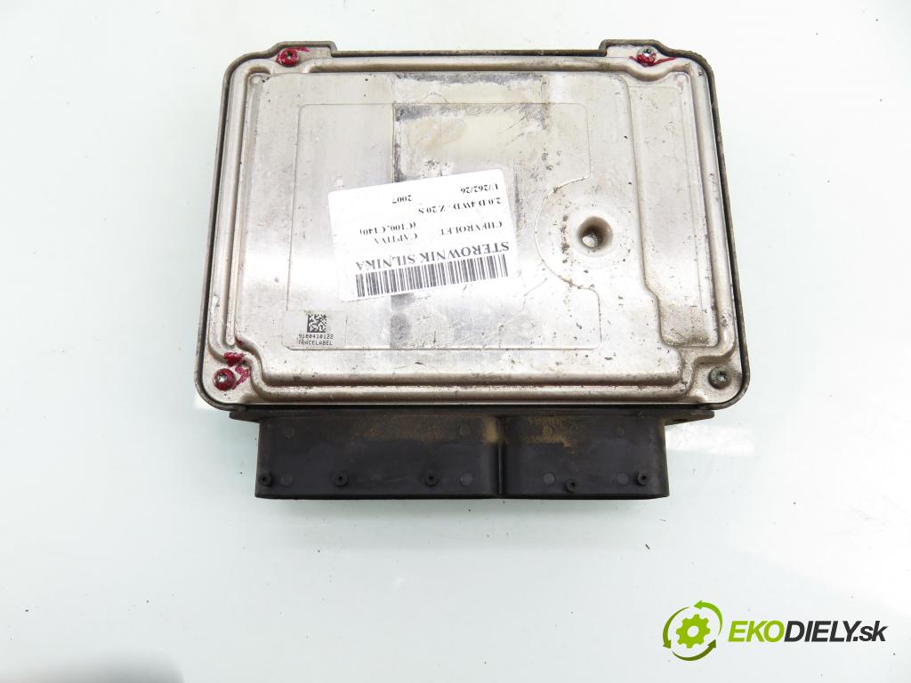 CHEVROLET CAPTIVA (C100, C140) SUV 2007 110,00 2.0 D 4WD - Z 20 S 1991,00 Riadiaca jednotka Motor 96813187 ; 96814427 ; 0281012695