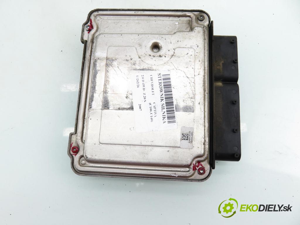 CHEVROLET CAPTIVA (C100, C140) SUV 2007 110,00 2.0 D 4WD - Z 20 S 1991,00 Riadiaca jednotka Motor 96813187 ; 96814427 ; 0281012695