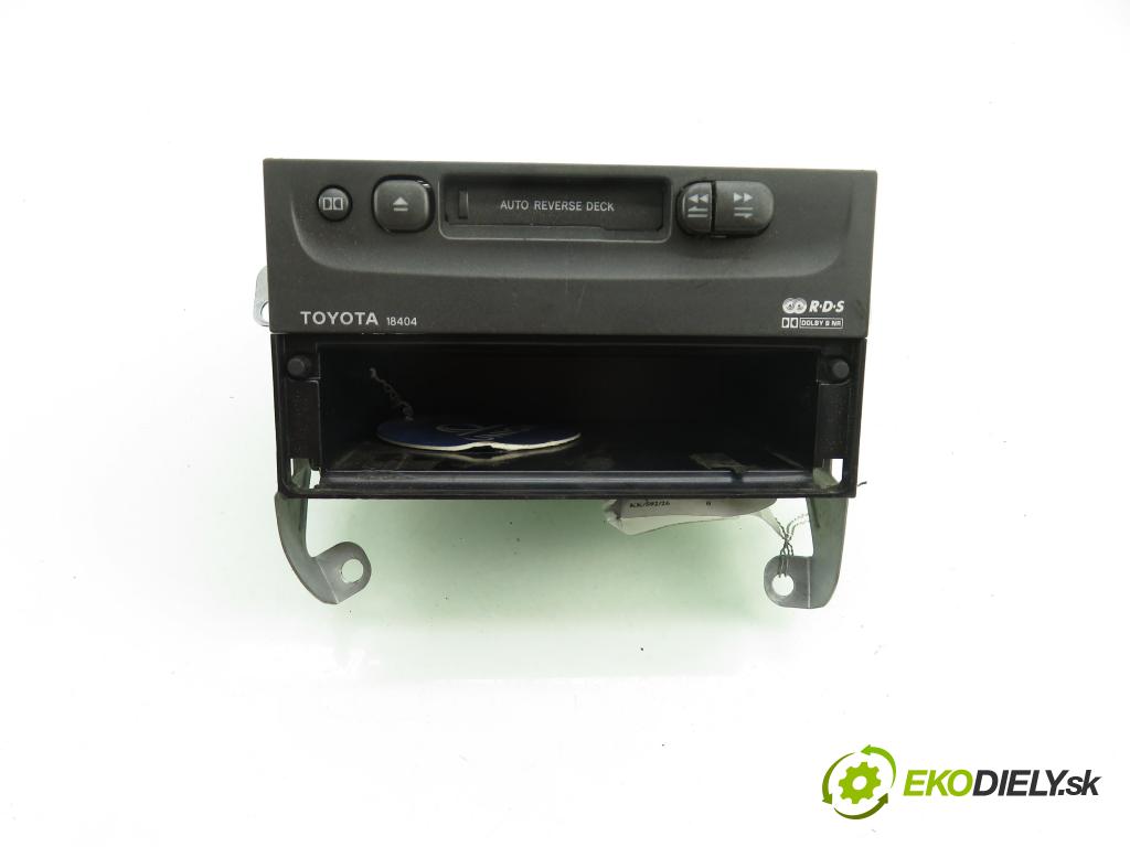 TOYOTA COROLLA Liftback (_E11_) LIFTBACK 2000 71,00 1.4 VVTi 97 - 4ZZ-FE 1398,00 RADIO modul 0860002830